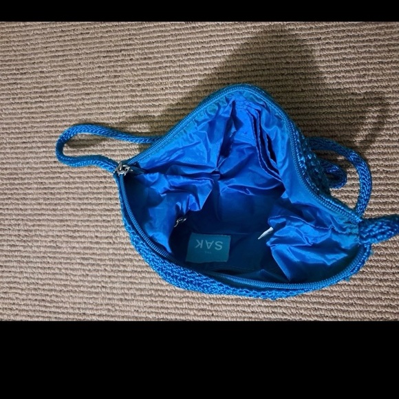 The Sak Blue Knit Women's Bag - Picture 3 of 10